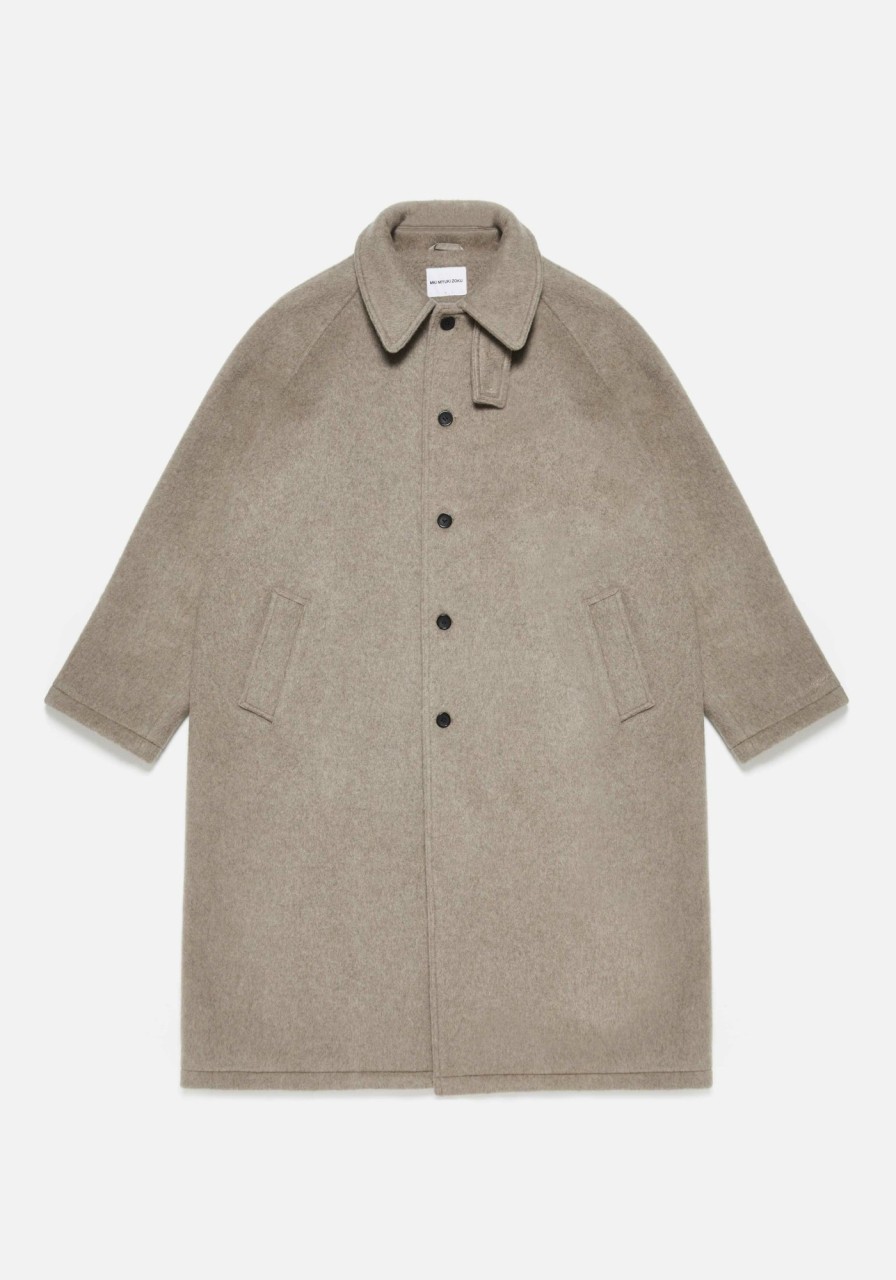 OUTERWEAR MKI MIYUKI ZOKU | Mki Wool Car Coat