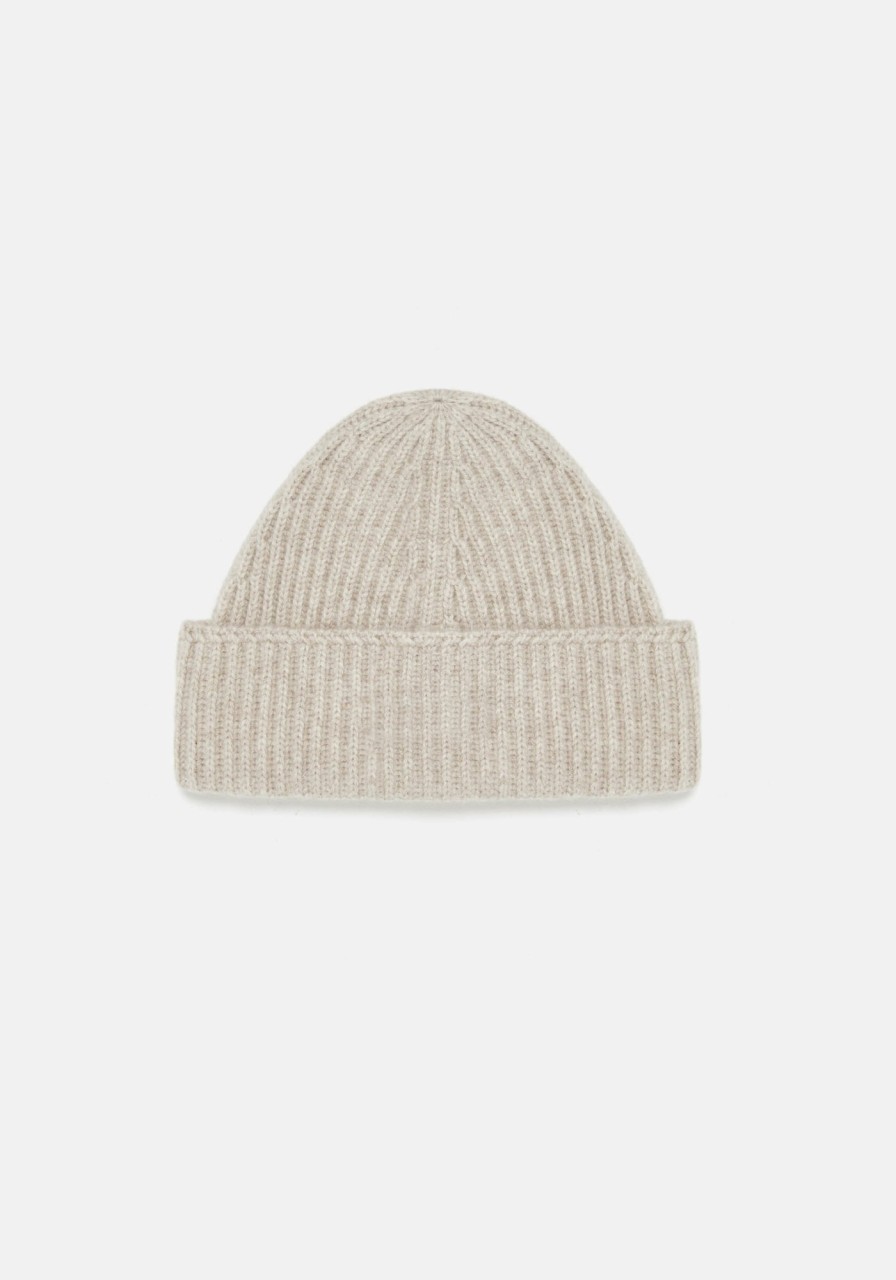 ACCESSORIES MKI MIYUKI ZOKU | Mki Cashmere Ribbed Beanie