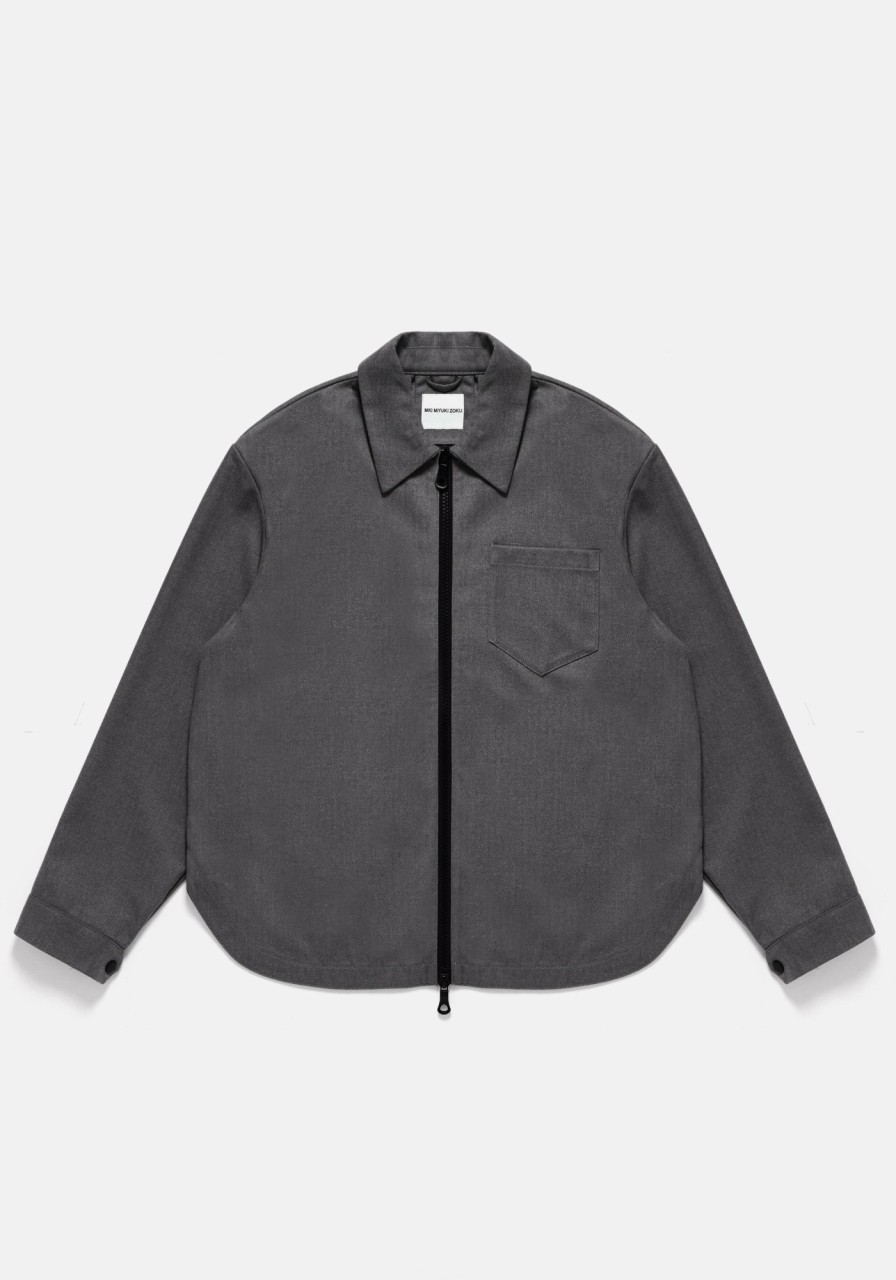 TOPS MKI MIYUKI ZOKU | Mki Suit Zip Shirt