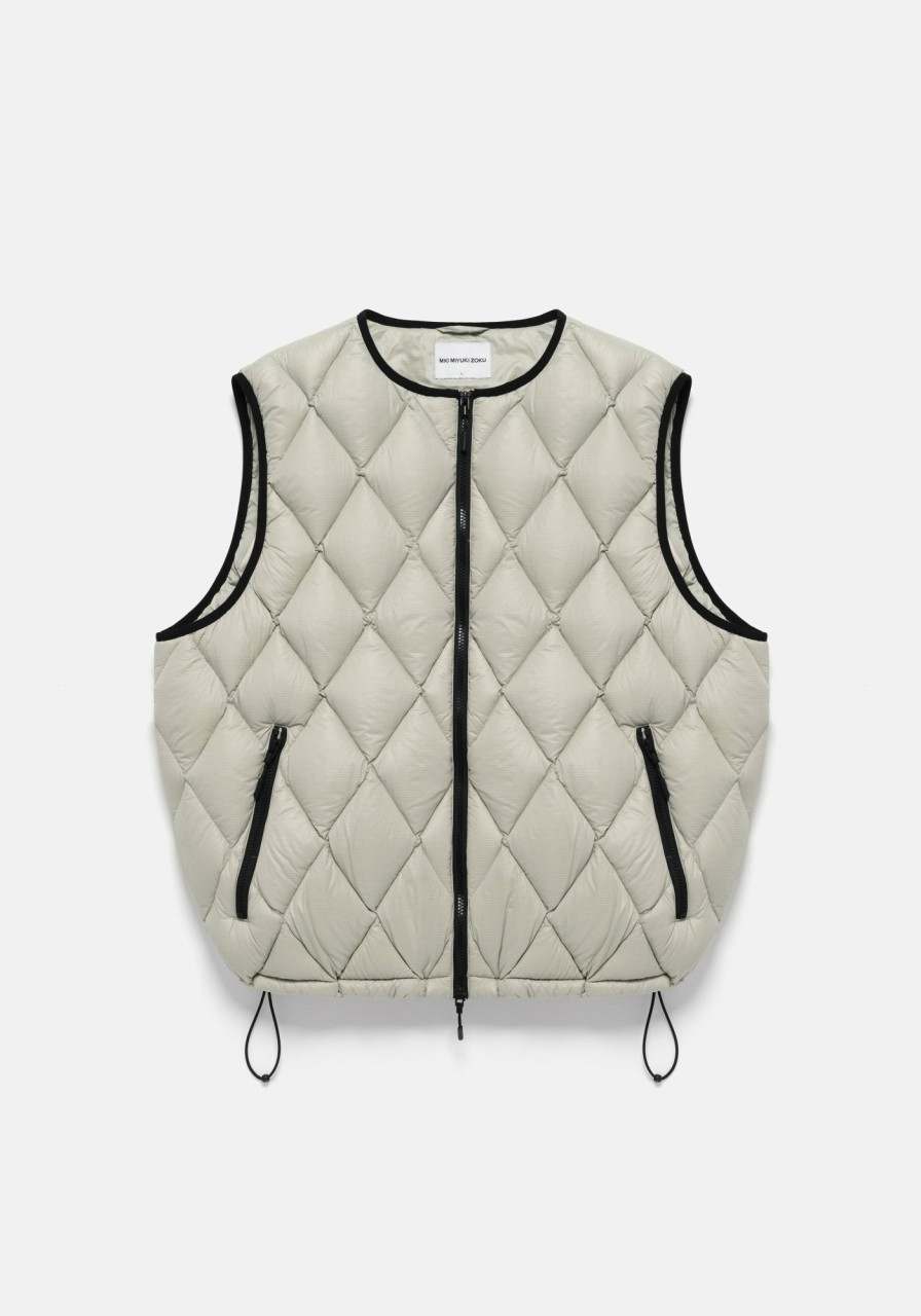 OUTERWEAR MKI MIYUKI ZOKU | Mki Diamond Down Vest