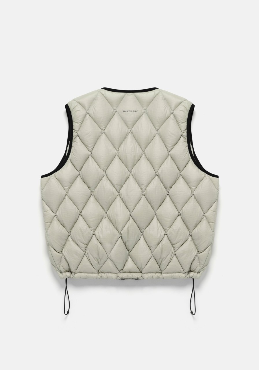 OUTERWEAR MKI MIYUKI ZOKU | Mki Diamond Down Vest