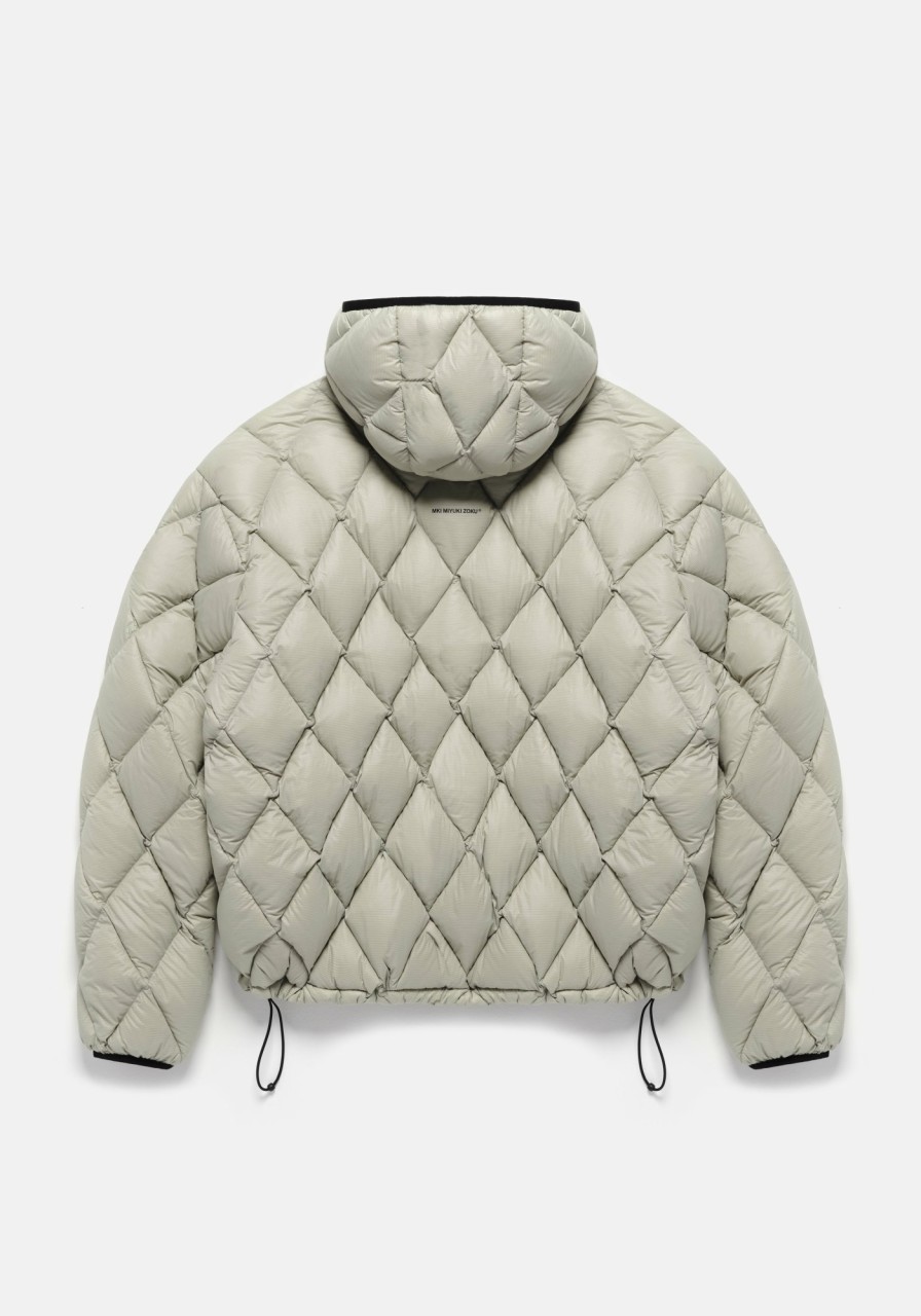 OUTERWEAR MKI MIYUKI ZOKU | Mki Diamond Down Hooded Jacket