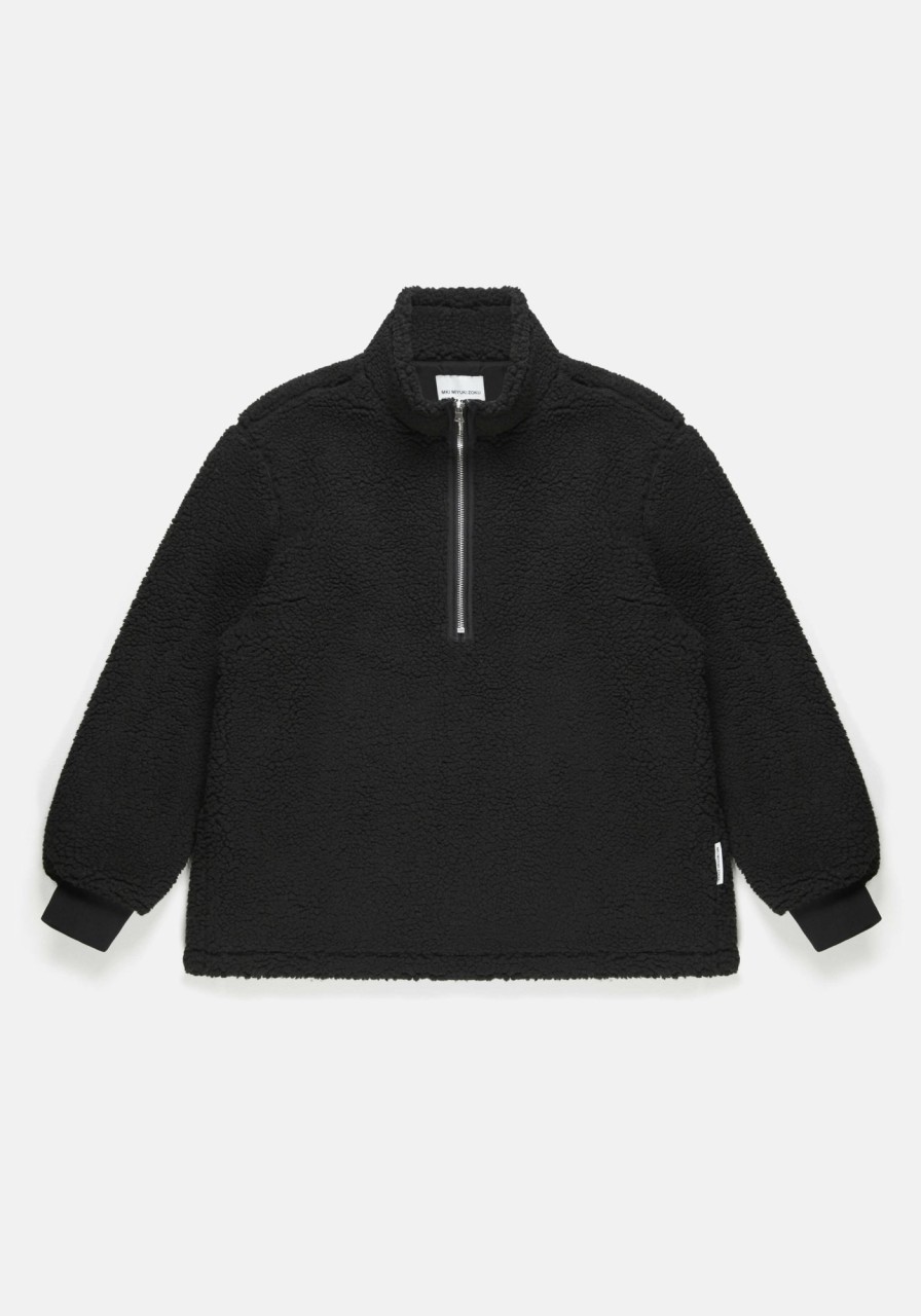 OUTERWEAR MKI MIYUKI ZOKU | Mki Shearling Quarter Zip