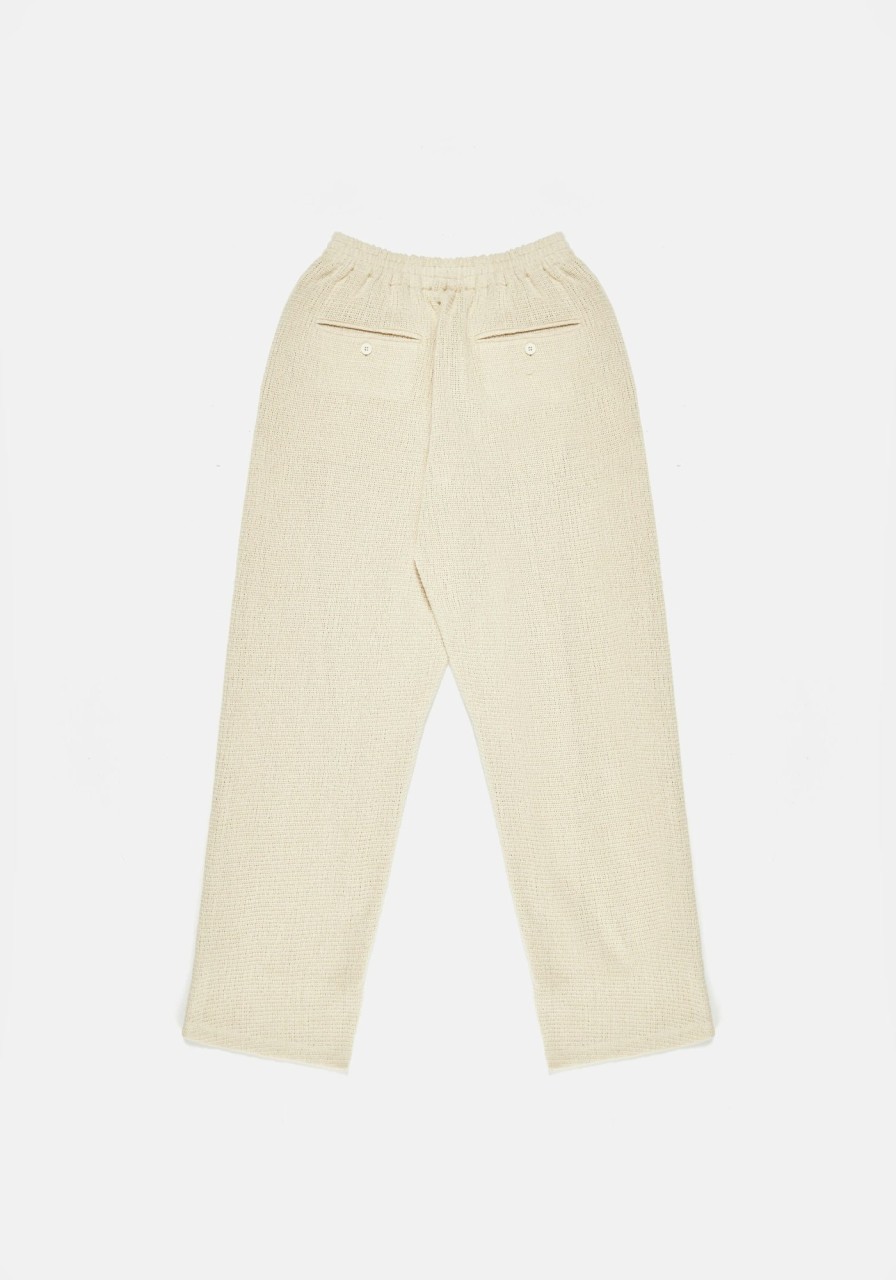 BOTTOMS MKI MIYUKI ZOKU | Mki Loose Weave Trousers