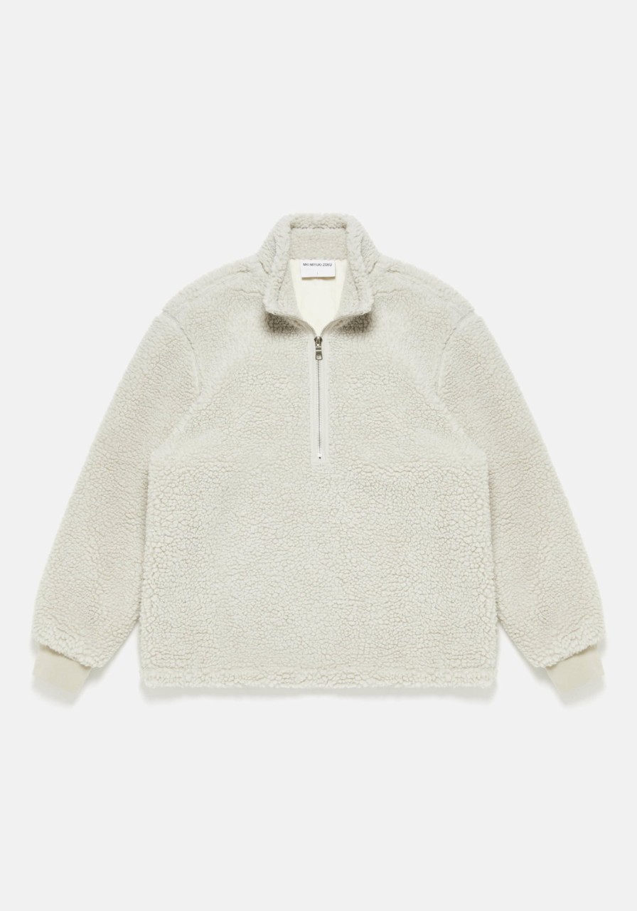 OUTERWEAR MKI MIYUKI ZOKU | Mki Shearling Quarter Zip