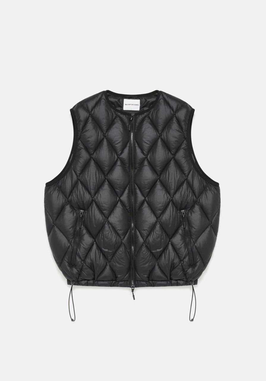 OUTERWEAR MKI MIYUKI ZOKU | Mki Diamond Down Vest