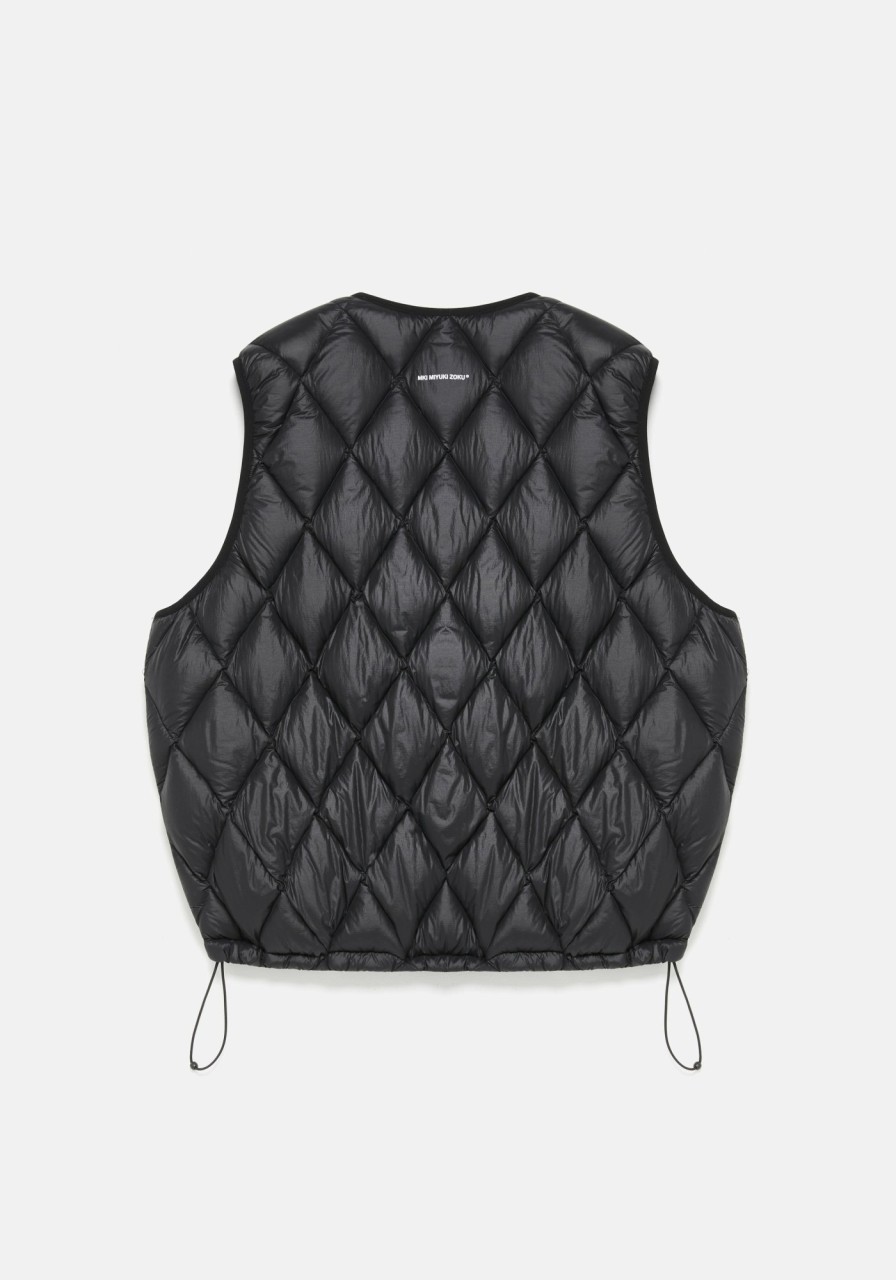 OUTERWEAR MKI MIYUKI ZOKU | Mki Diamond Down Vest