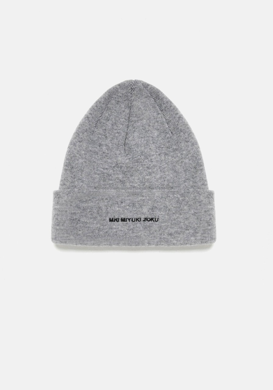 ACCESSORIES MKI MIYUKI ZOKU | Mki Embroidered Merino Beanie