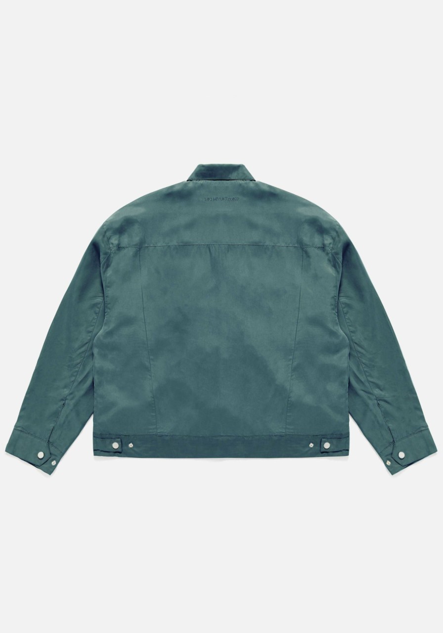 OUTERWEAR MKI MIYUKI ZOKU | Mki Cupro Trucker Jacket