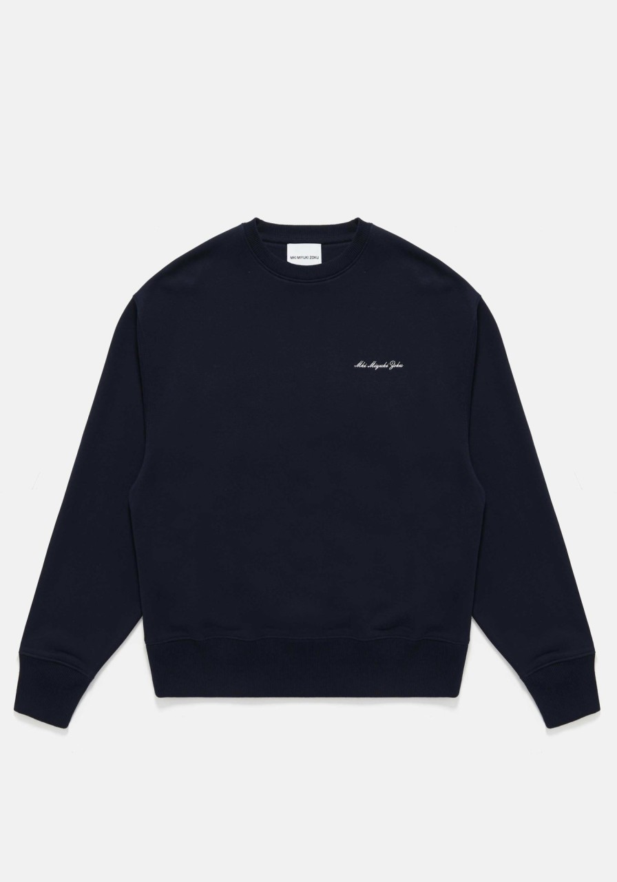 TOPS MKI MIYUKI ZOKU | Mki Embroidered Embassy Crewneck