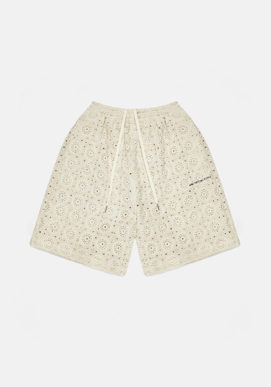 BOTTOMS MKI MIYUKI ZOKU | Mki Crochet Shorts