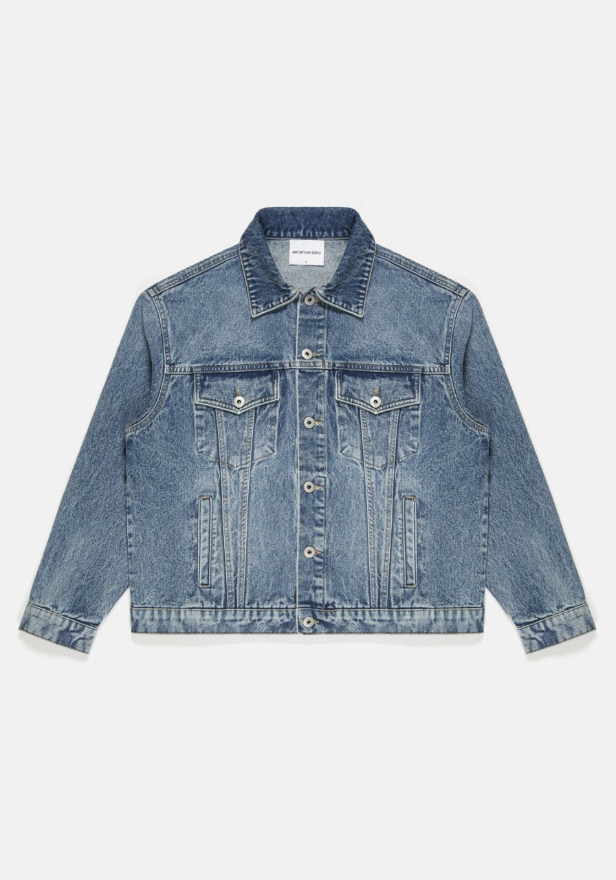 OUTERWEAR MKI MIYUKI ZOKU | Mki 16Oz Denim Trucker Jacket