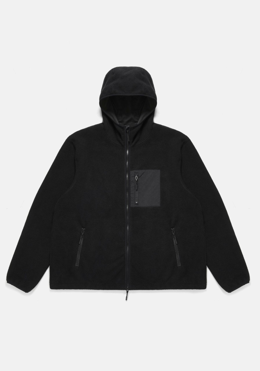 OUTERWEAR MKI MIYUKI ZOKU | Mki Polar Fleece Hooded Jacket