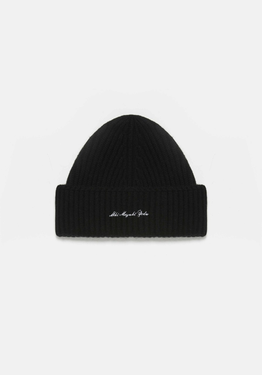 ACCESSORIES MKI MIYUKI ZOKU | Mki Cashmere Ribbed Beanie