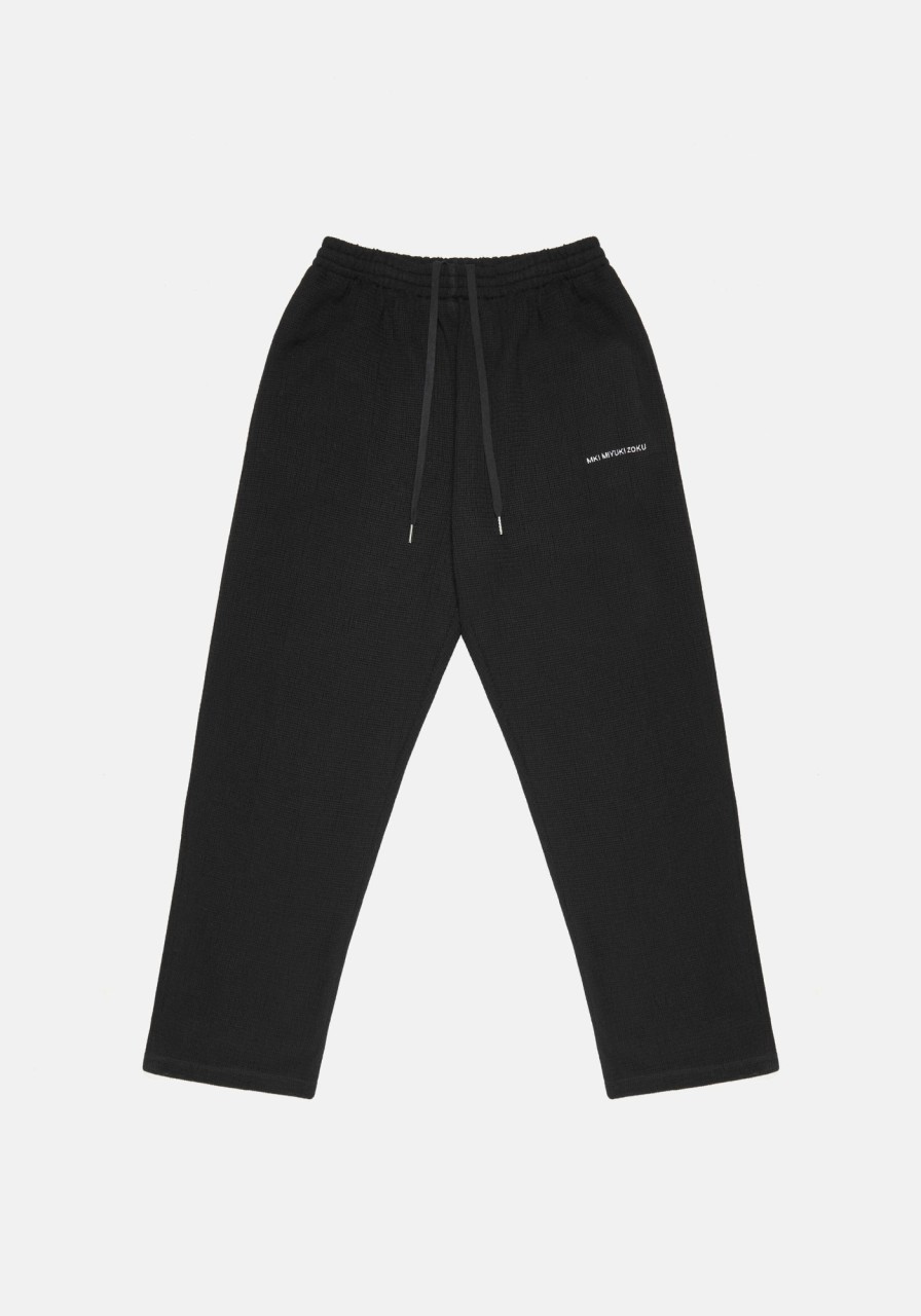 BOTTOMS MKI MIYUKI ZOKU | Mki Loose Weave Trousers