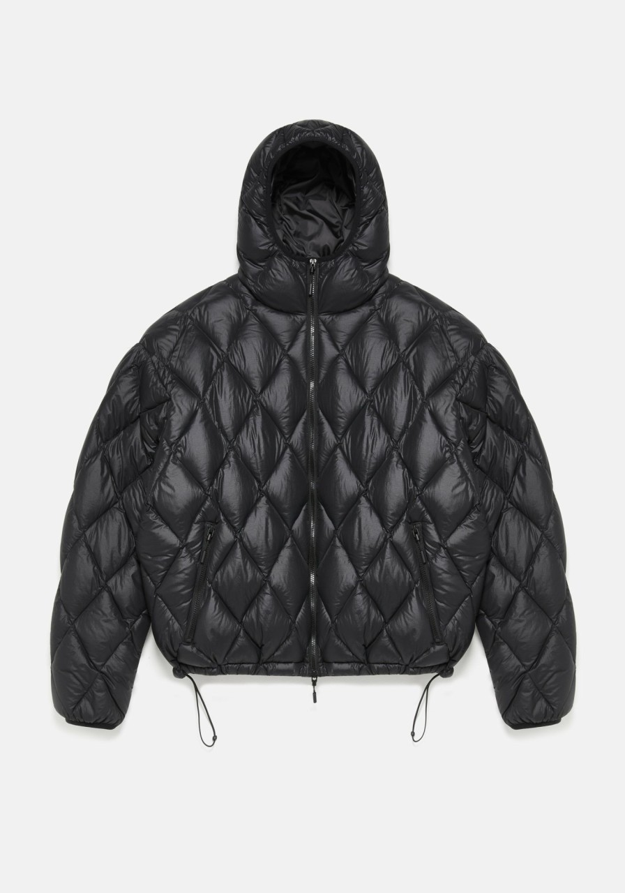 OUTERWEAR MKI MIYUKI ZOKU | Mki Diamond Down Hooded Jacket