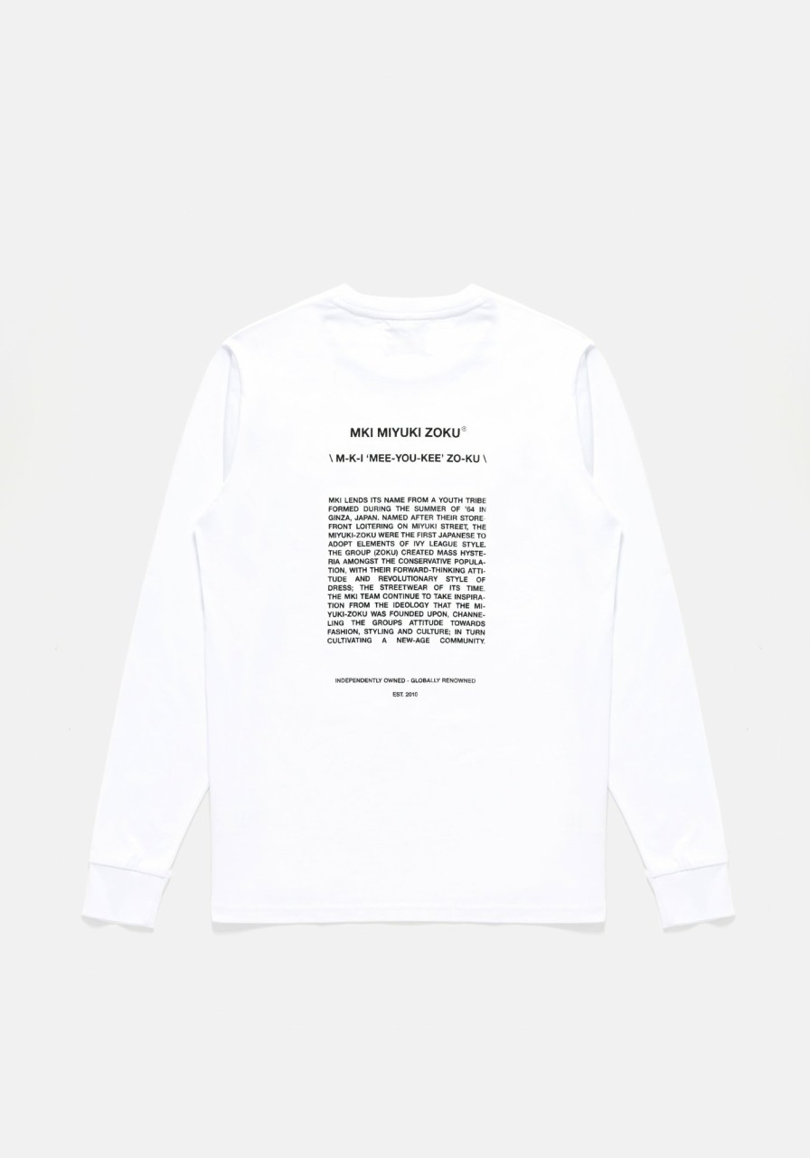 TOPS MKI MIYUKI ZOKU | Mki Phonetic Longsleeve