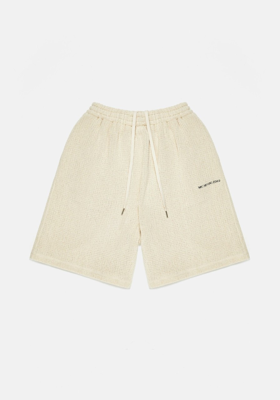 BOTTOMS MKI MIYUKI ZOKU | Mki Loose Weave Shorts