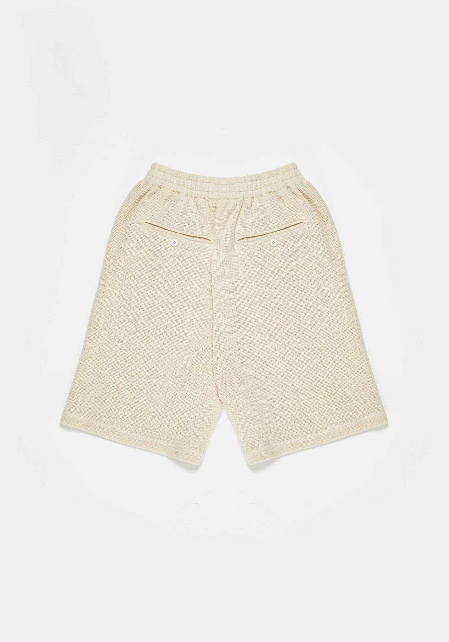 BOTTOMS MKI MIYUKI ZOKU | Mki Loose Weave Shorts