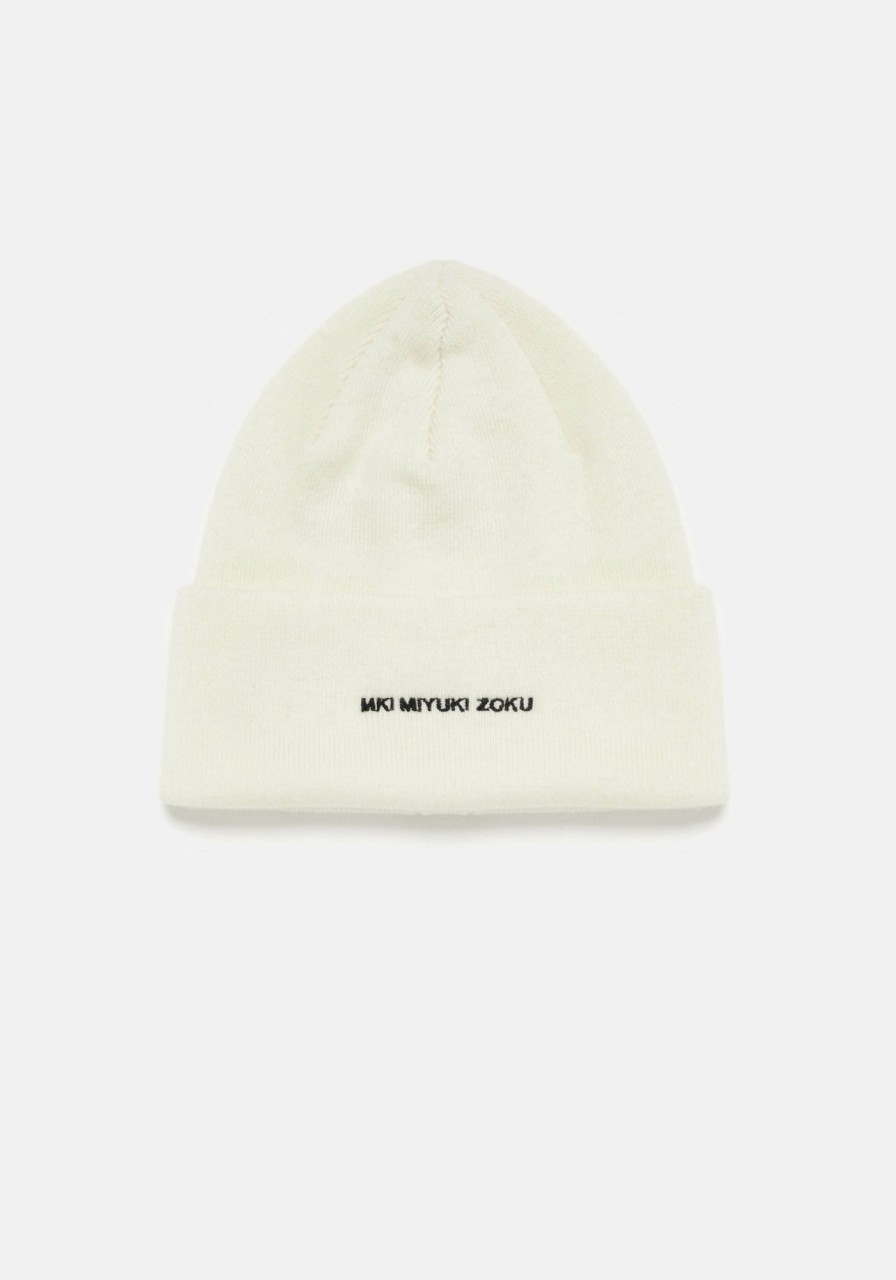 ACCESSORIES MKI MIYUKI ZOKU | Mki Embroidered Merino Beanie