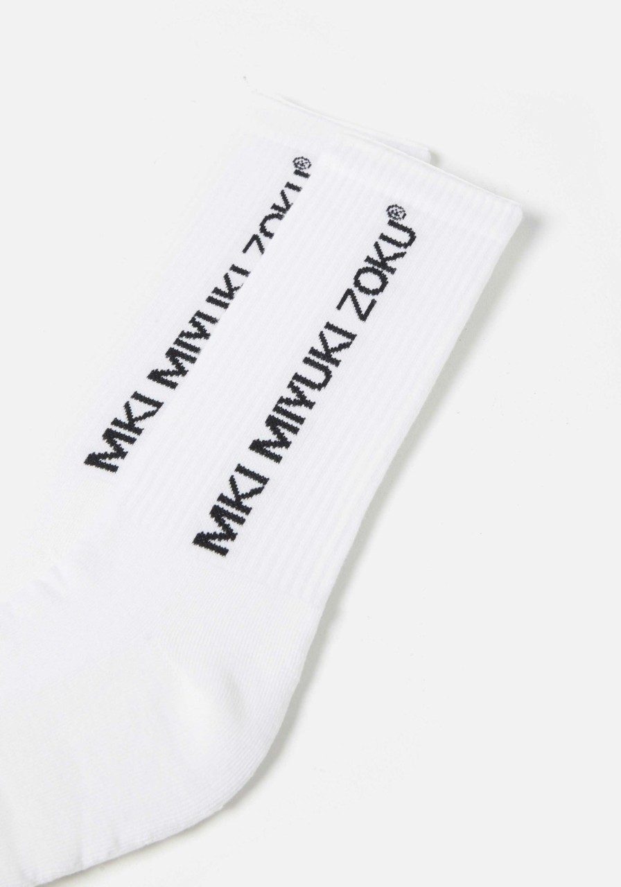 ACCESSORIES MKI MIYUKI ZOKU | Mki Registered Large Logo Socks