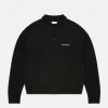 TOPS MKI MIYUKI ZOKU | Mki Lightweight Mohair Knit Polo Longsleeve