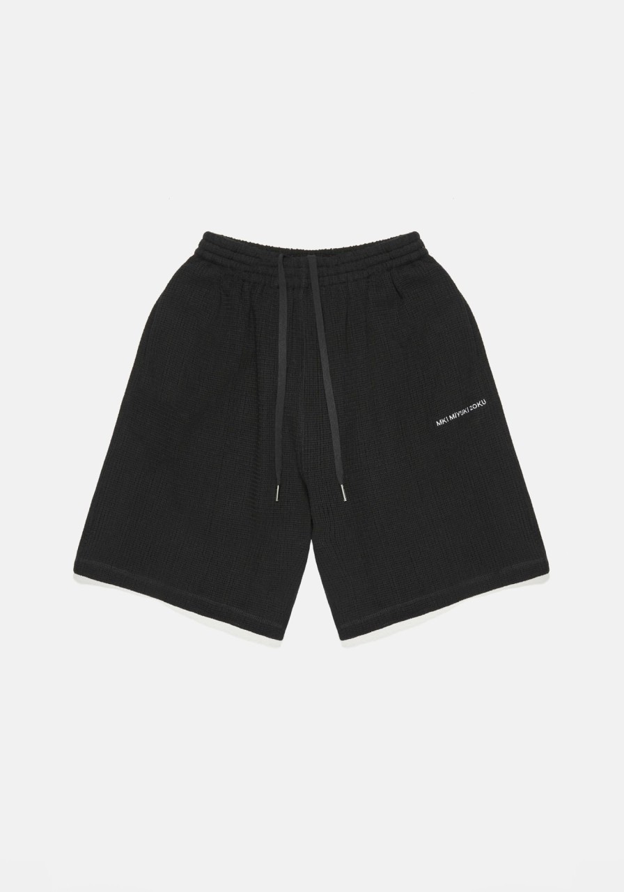 BOTTOMS MKI MIYUKI ZOKU | Mki Loose Weave Shorts