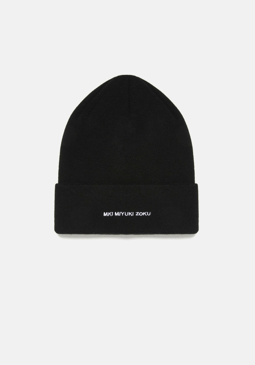 ACCESSORIES MKI MIYUKI ZOKU | Mki Embroidered Merino Beanie