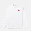 TOPS MKI MIYUKI ZOKU | Comme Des Garcons Red Heart Long Sleeve