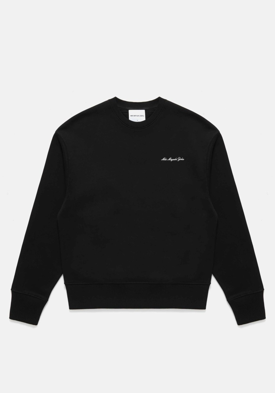 TOPS MKI MIYUKI ZOKU | Mki Embroidered Embassy Crewneck